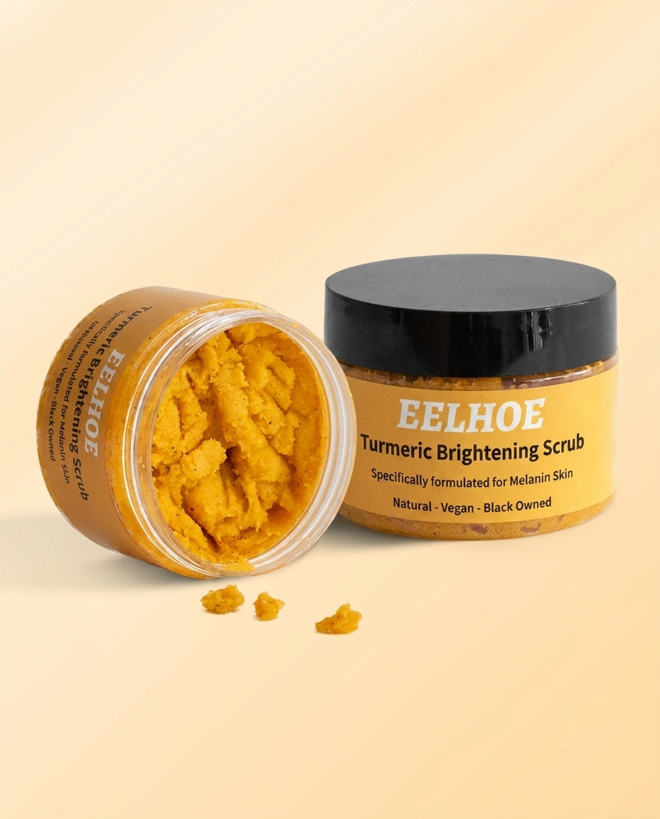 Natural Turmeric Brightening Scrub