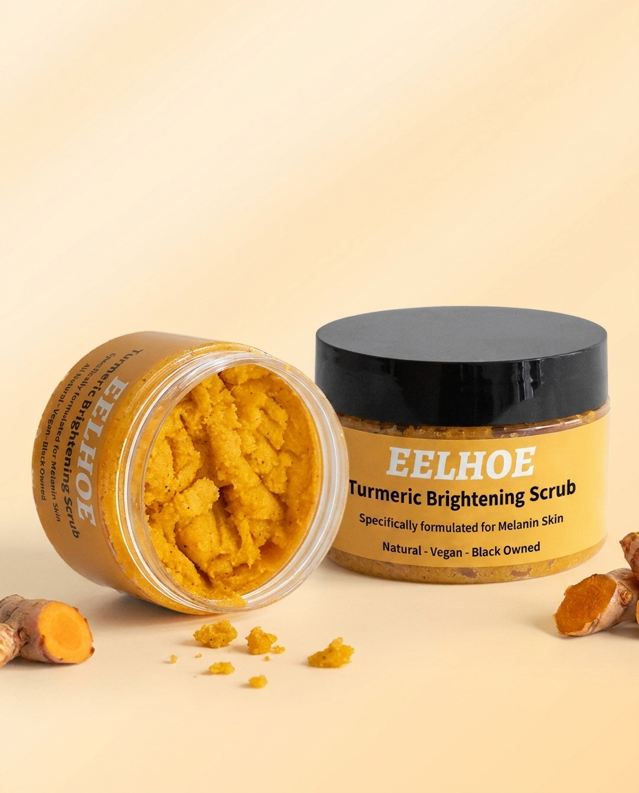 Natural Turmeric Brightening Scrub